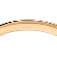 Fontneau & Cook Edwardian X-Mas 1906 11mm Gold Filled Hinged Bangle Bracelet