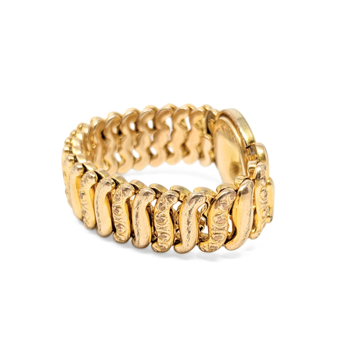 Pitman & Keeler Edwardian “American Queen” Gold Filled Sweetheart Bracelet