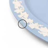 Wedgwood Queensware Cream Color on Lavender 8 1/8" Salad Plates (7)