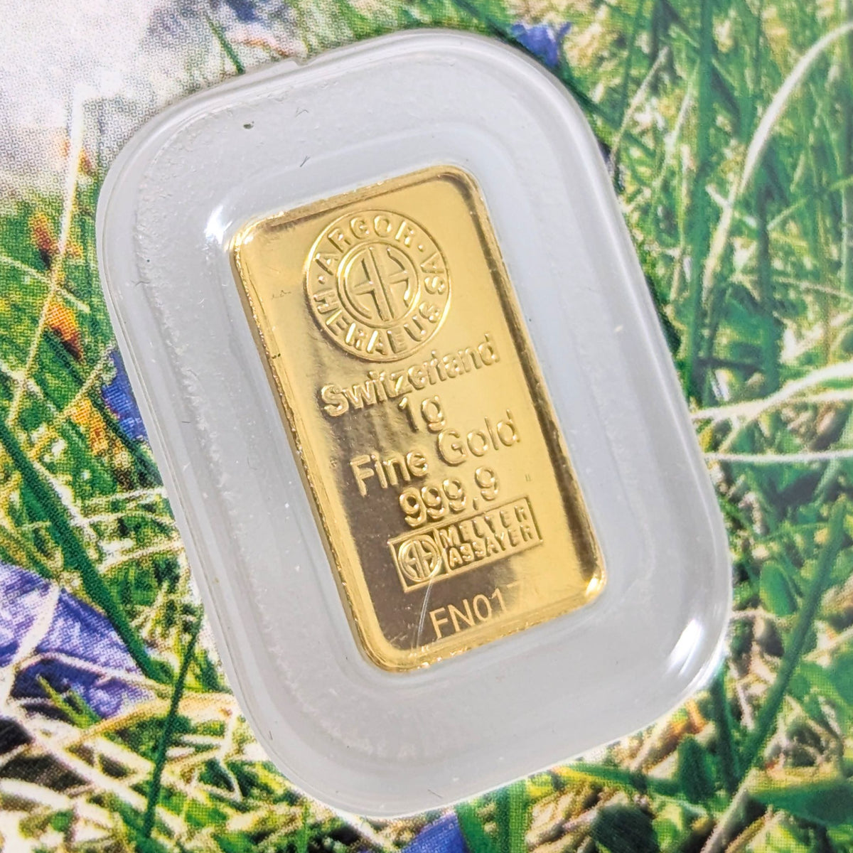 Argor-Heraeus 1g .9999 Gold Following Nature L.E. Summer 2019