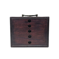 Antique Chinese Mahjong Set (144+ Pieces)