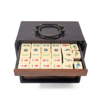Antique Chinese Mahjong Set (144+ Pieces)