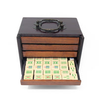 Antique Chinese Mahjong Set (144+ Pieces)