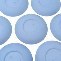 Wedgwood Jasperware Light Blue 5.5" Saucers (7)