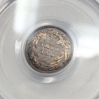 1907 PCGS PR65 Barber Dime - Green Label