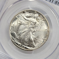 1943-D PCGS MS63 Walking Liberty Half Dollar