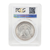 1878 PCGS MS63 Strong 7/8TF Toned Morgan Dollar