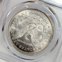 1878 PCGS MS63 Strong 7/8TF Toned Morgan Dollar