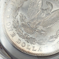 1878 PCGS MS63 Strong 7/8TF Toned Morgan Dollar