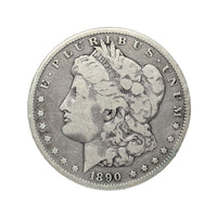 1890-CC Morgan Silver Dollar