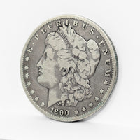 1890-CC Morgan Silver Dollar