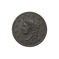 1820 Small Date N15 Large Cent