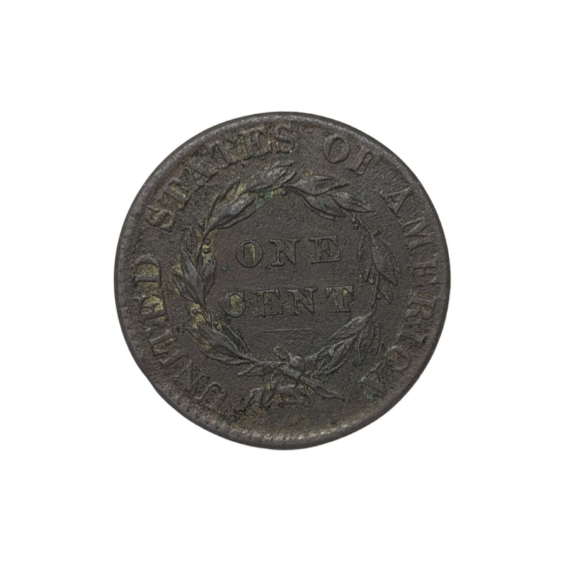 1820 Small Date N15 Large Cent