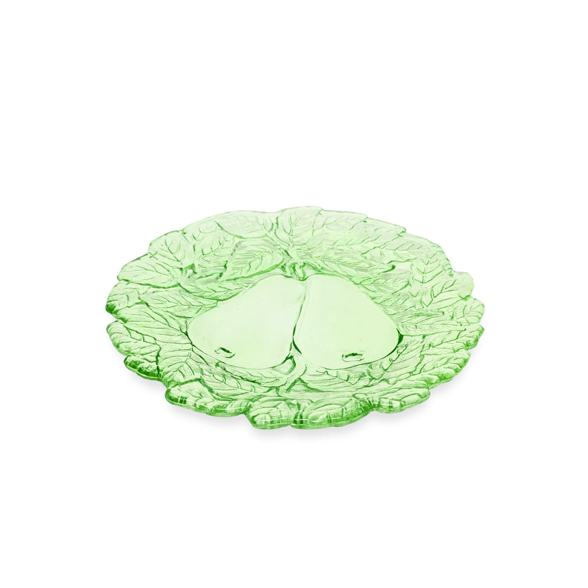 Indiana Glass Company Green Uranium "Sweet Pear"/"Avocado" 45pc Set