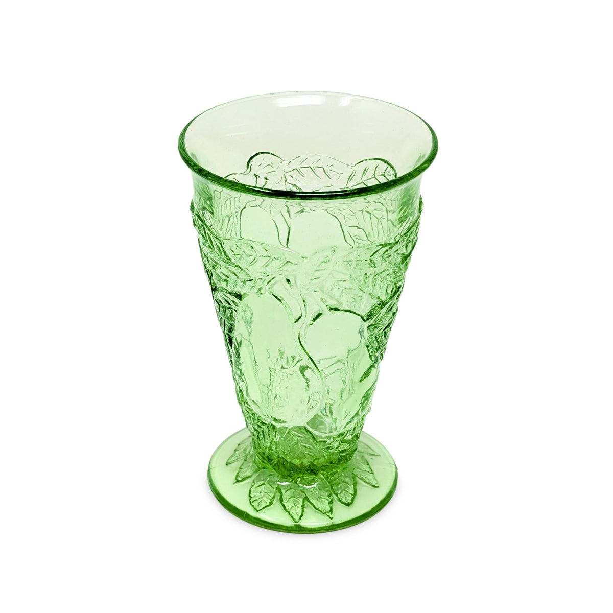 Indiana Glass Company Green Uranium "Sweet Pear"/"Avocado" 45pc Set