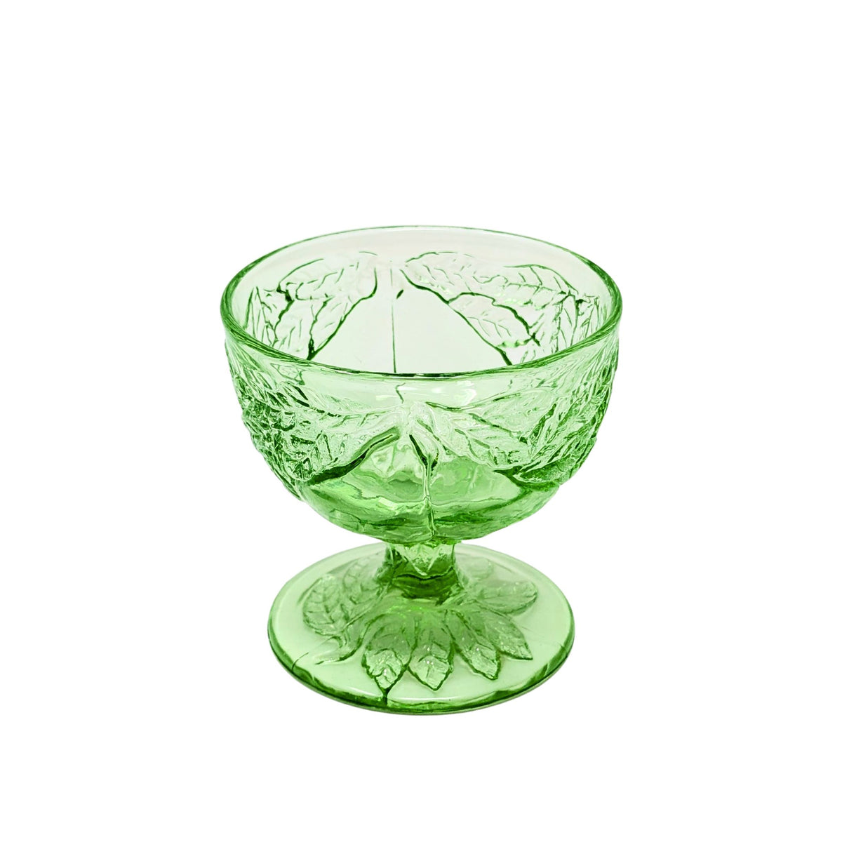 Indiana Glass Company Green Uranium "Sweet Pear"/"Avocado" 45pc Set