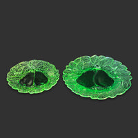 Indiana Glass Company Green Uranium "Sweet Pear"/"Avocado" 45pc Set