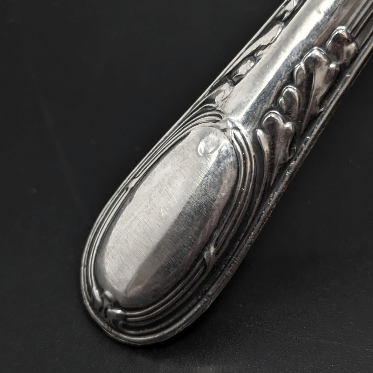 Argento .800 Silver Solingen Gold Vermeil 12pc Dessert Fork & Knife Set