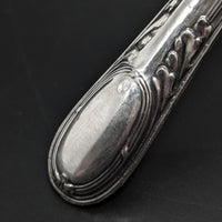 Argento .800 Silver Solingen Gold Vermeil 12pc Dessert Fork & Knife Set