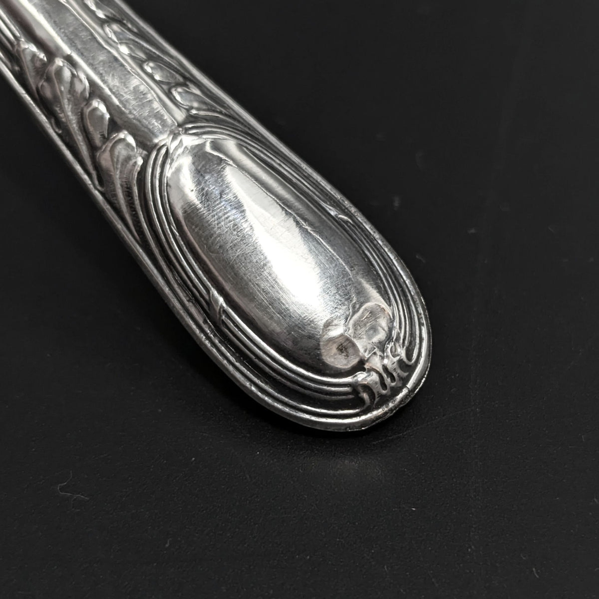 Argento .800 Silver Solingen Gold Vermeil 12pc Dessert Fork & Knife Set