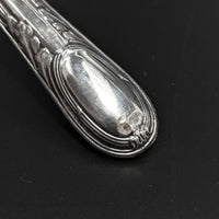 Argento .800 Silver Solingen Gold Vermeil 12pc Dessert Fork & Knife Set