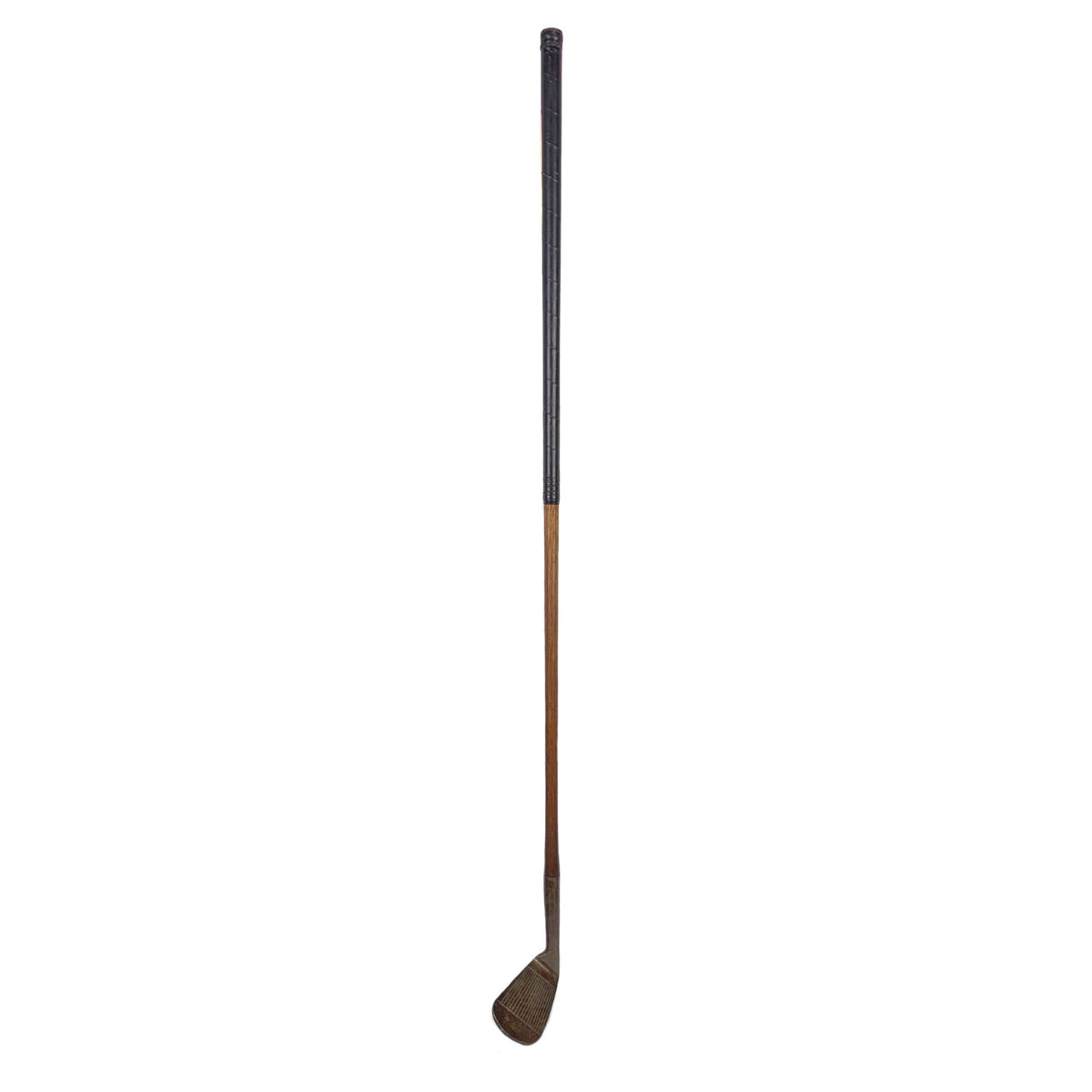 T. Stewart St. Andrews Hickory Shaft Spade Mashie #6 Golf Club