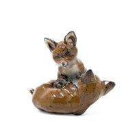 Rosenthal Fritz Heidenreich Fox Cubs Porcelain Figurine