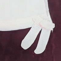 Antique Framed Christening Gown Set - Gown, Cap, & Socks