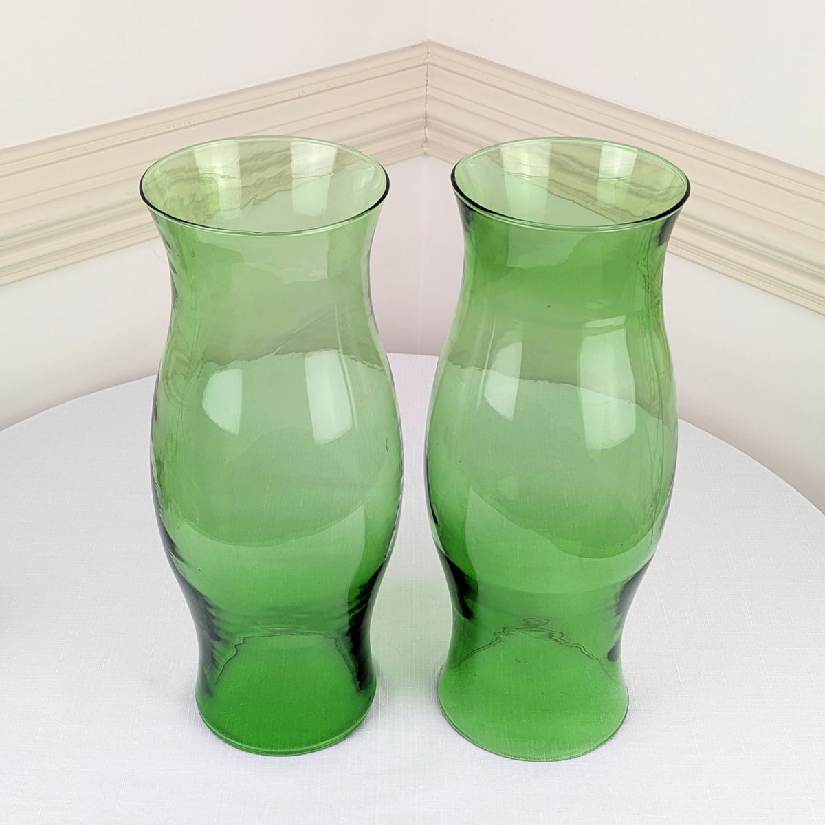 Royal Leerdam Colonial Williamsburg CW-9 Emerald Green 14" Hurricanes (2)