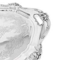 Gorham "Chantilly" Silverplate 27" Waiter Tray