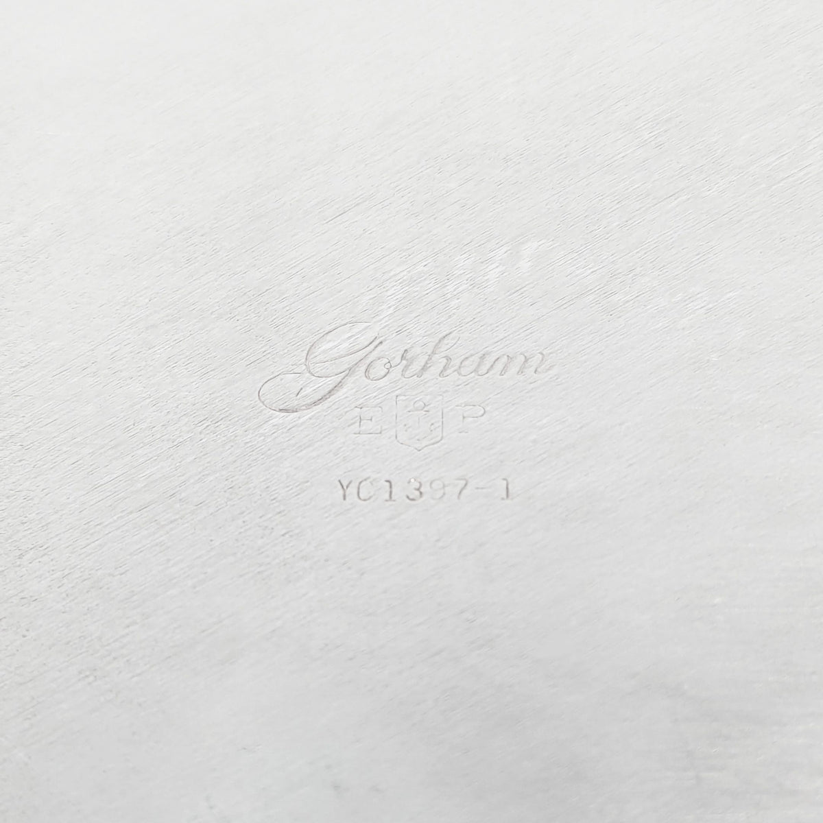 Gorham "Chantilly" Silverplate 27" Waiter Tray