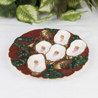1880's Limoges French Turkey Oyster Plate
