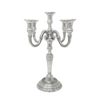 Italian Pewter 5-Light Candelabra