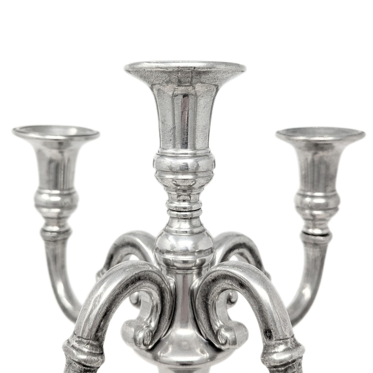 Italian Pewter 5-Light Candelabra