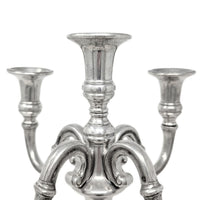 Italian Pewter 5-Light Candelabra