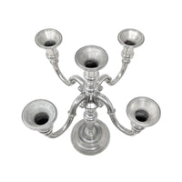 Italian Pewter 5-Light Candelabra