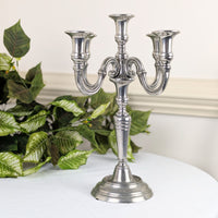 Italian Pewter 5-Light Candelabra