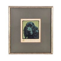 Heinrich Carl "Nocturne" Original Signed Woodblock Print, c. 1920