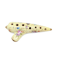 Max Freyer & Co. Meissen, Germany Antique 12 Hole Ocarina