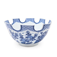 Mottahedeh MMA Williamsburg Blue & White Monteith 12.5” Centerpiece Bowl