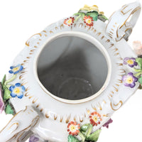 Von Schierholz Cherubic Compote Lidded Urns (Pair)