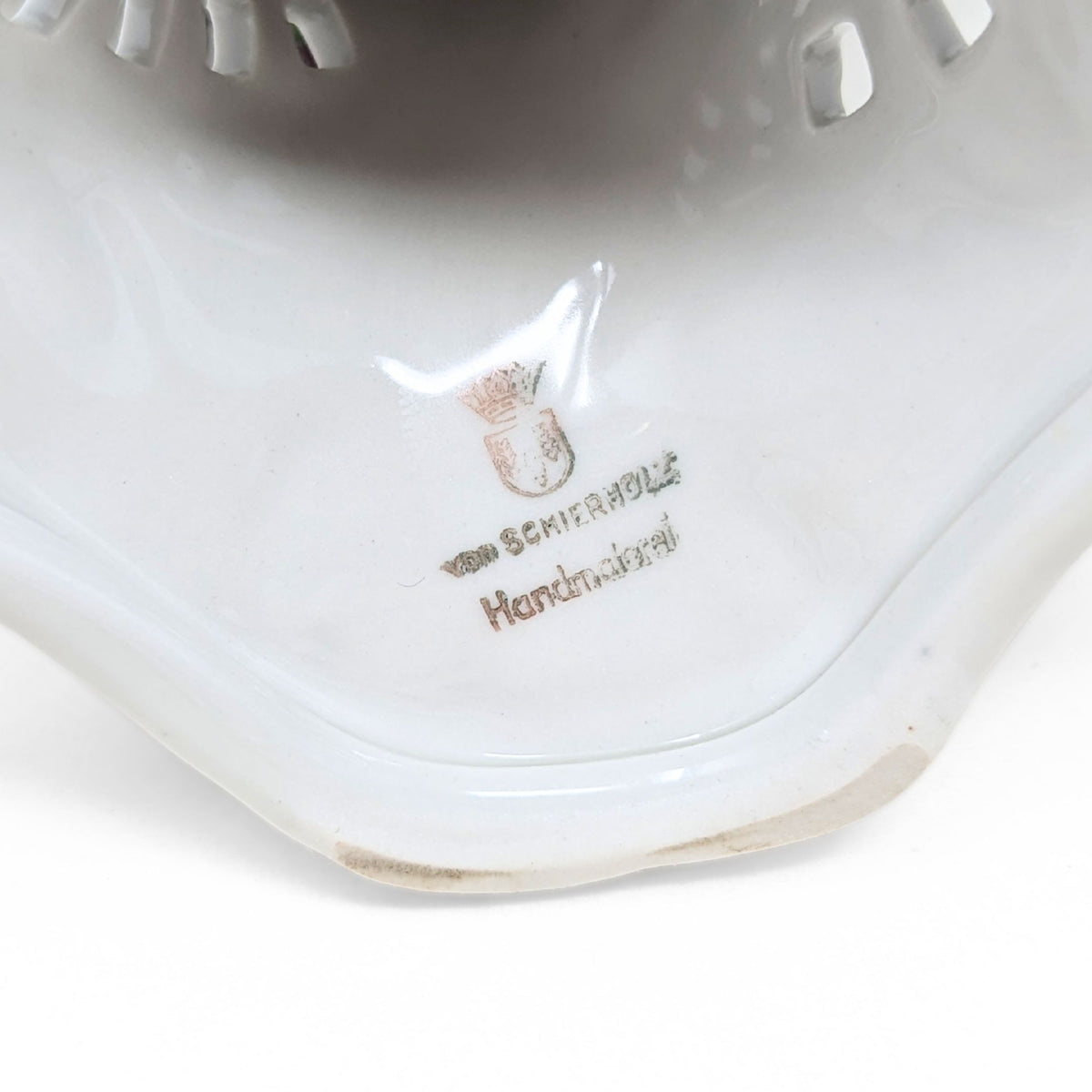 Von Schierholz Cherubic Compote Lidded Urns (Pair)