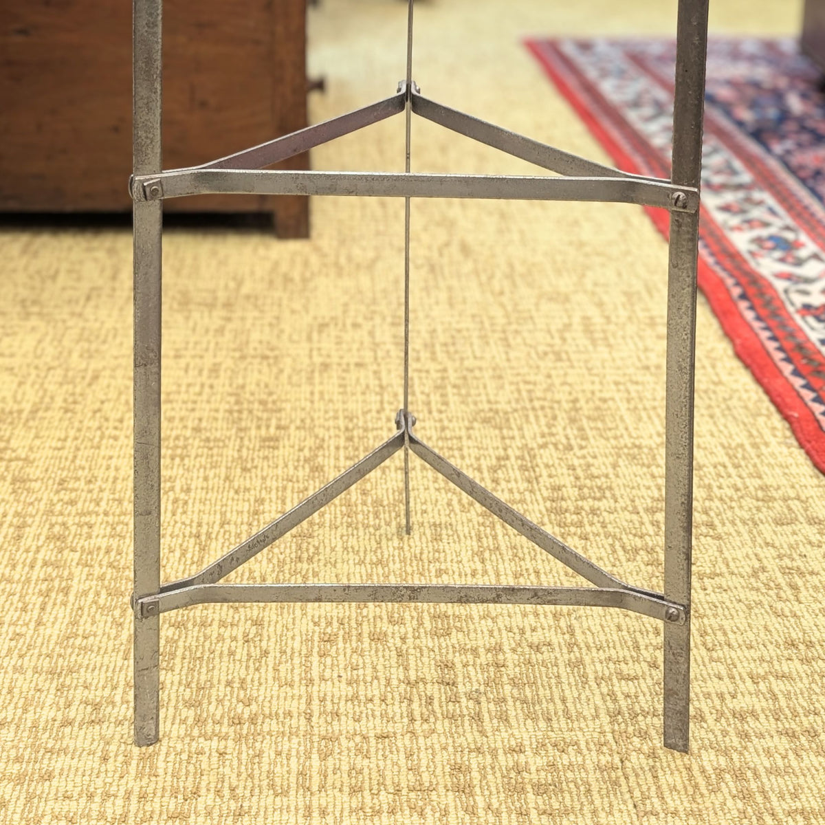 Antique French Gourmet 4.5ft Tiered Cookware/Pot Stand