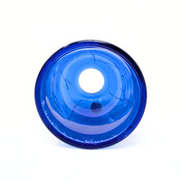 Fenton “Canaan Valley” Cobalt Fairy Lamp Signed D. Frederick