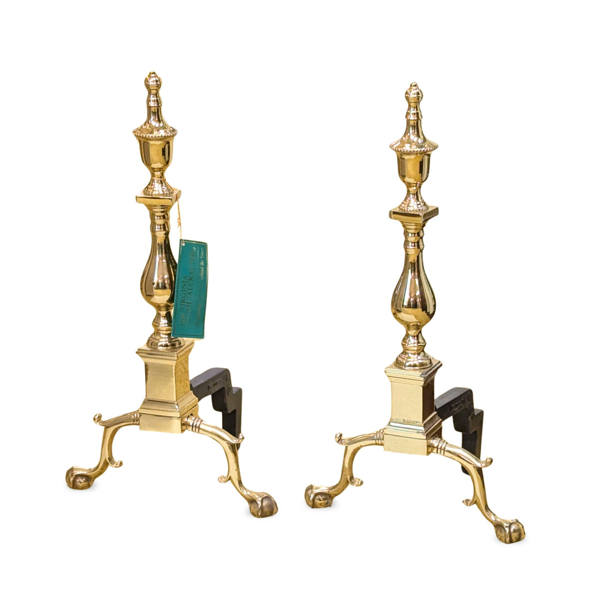 Virginia Metalcrafters CW-100-1 Williamsburg Andirons