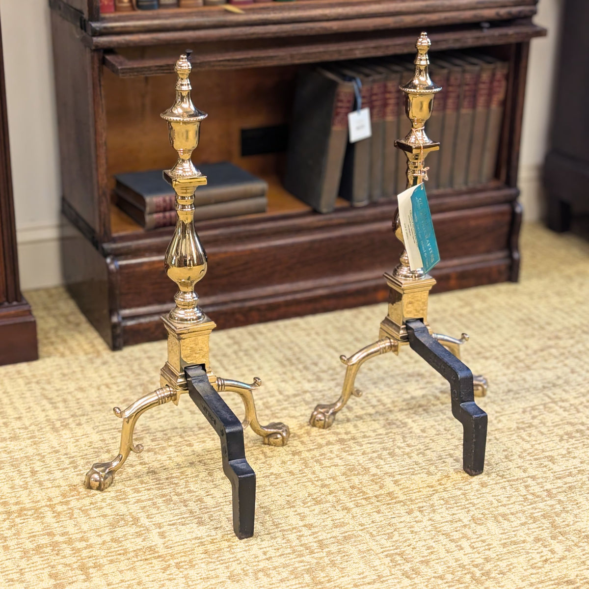 Virginia Metalcrafters CW-100-1 Williamsburg Andirons