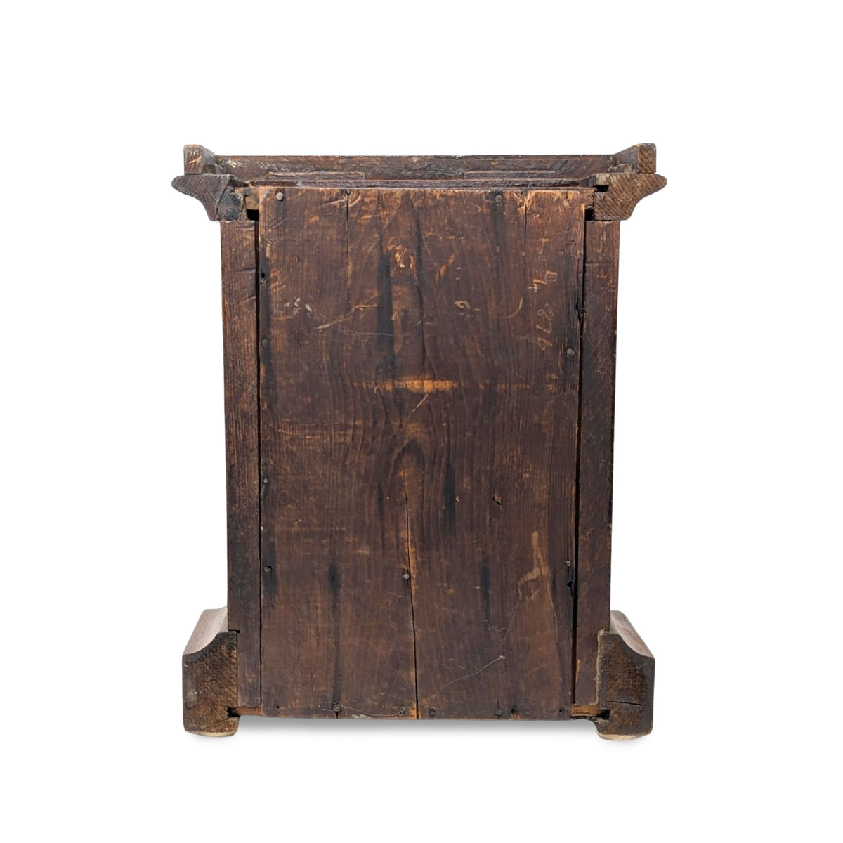Waterbury 1870’s Ruby 8-Day Walnut Cottage Clock