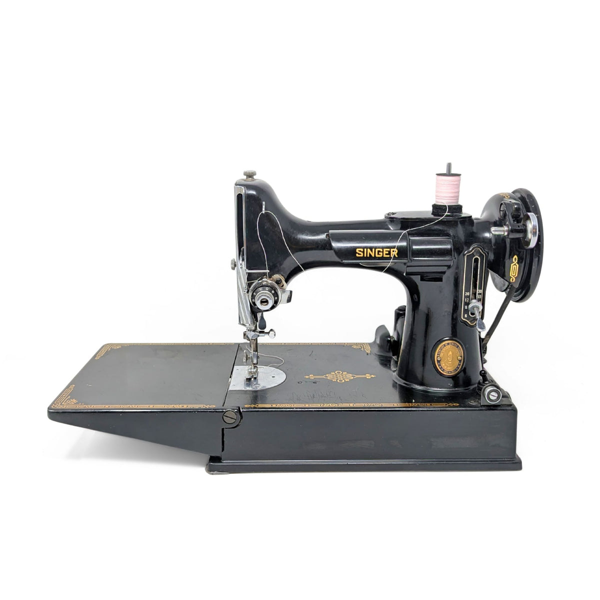 Singer #221 Centennial Featherweight Sewing Machine w/ Case