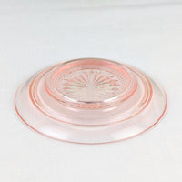 Cambridge Majestic Pink Depression Glass #106 Syrup Pitcher & Underplate