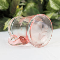 Cambridge Majestic Pink Depression Glass #106 Syrup Pitcher & Underplate